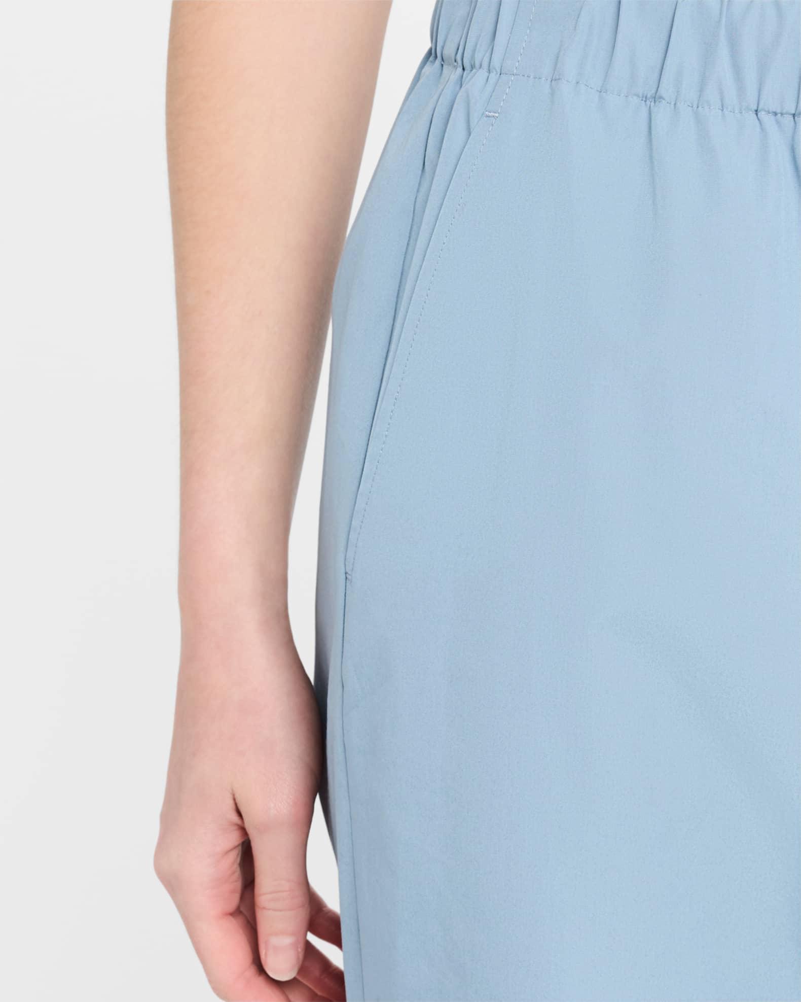 Riverside Wide-Leg Organic Cotton Poplin Pants Product Image