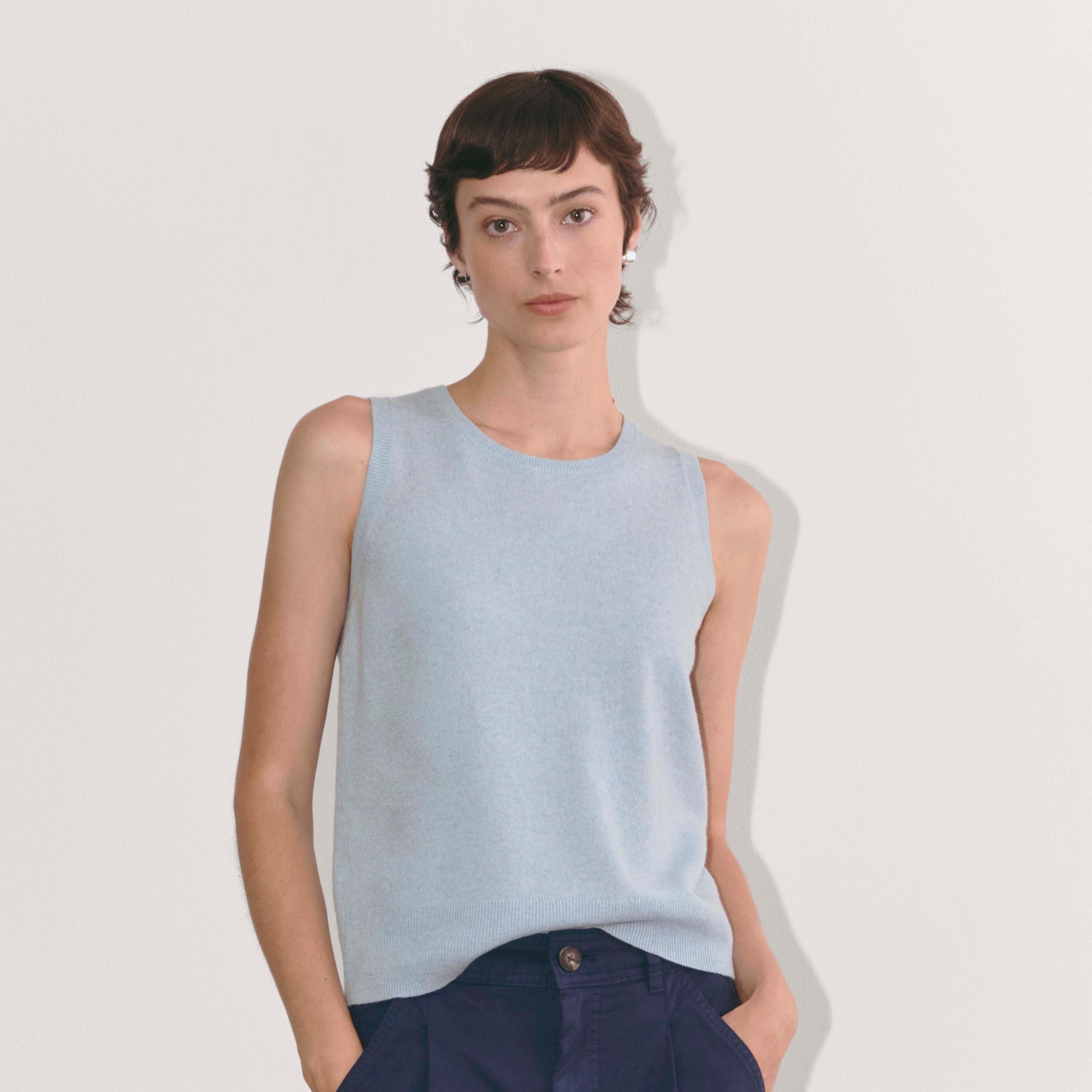 The Classic Tank in Cashmere Product Image