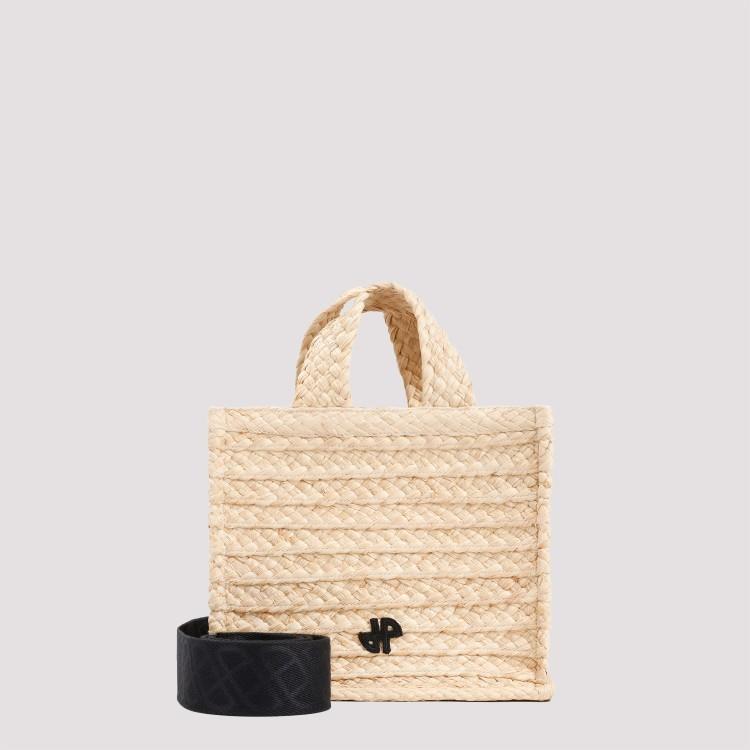 PATOU Beige Small Jp Tote In Neutrals Product Image