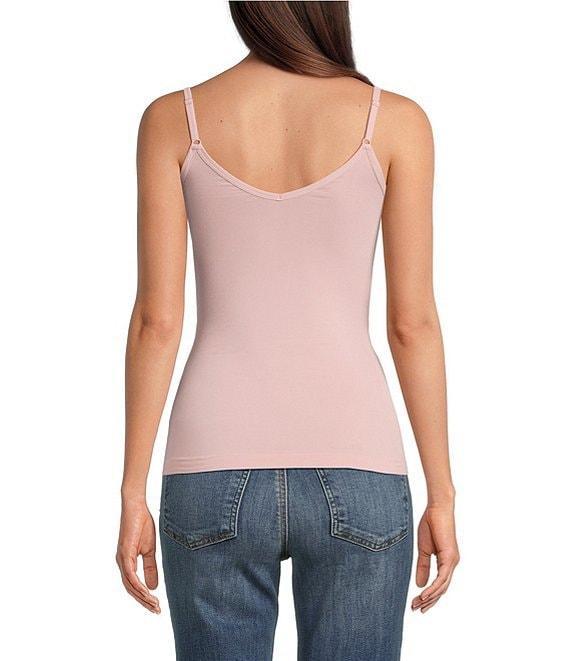 Modern Movement Solid Seamless Scoop Neck Microfiber Camisole Product Image