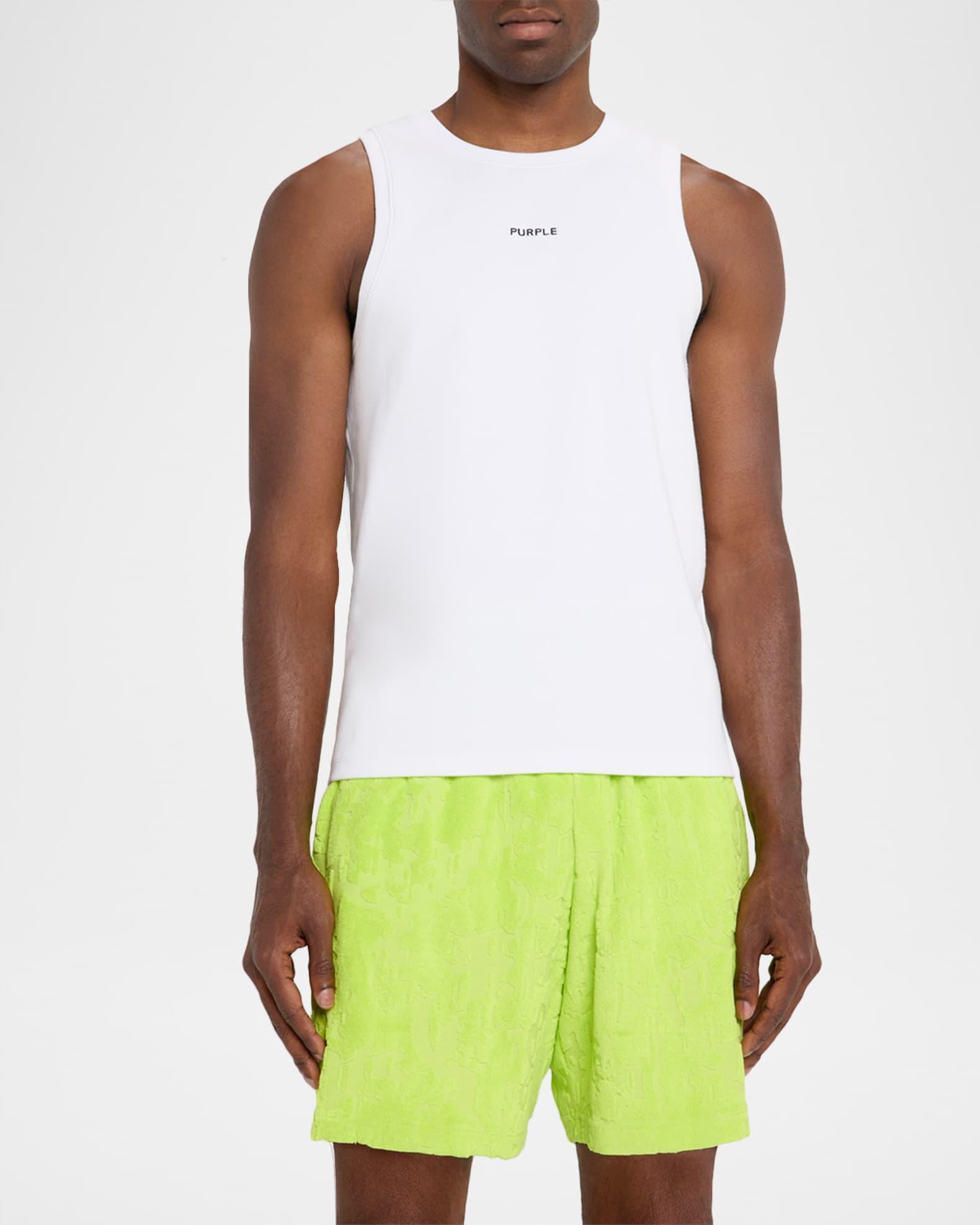 Men's Ribbed Logo Tank Top Product Image
