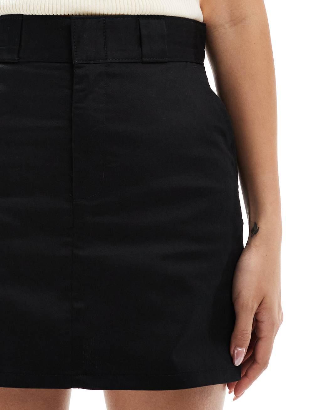 Dickies Work mini skirt in black Product Image