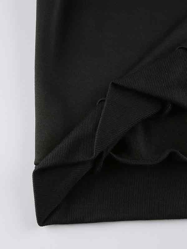 Men's Skull Rhinestone Print Oversized Hoodie Product Image