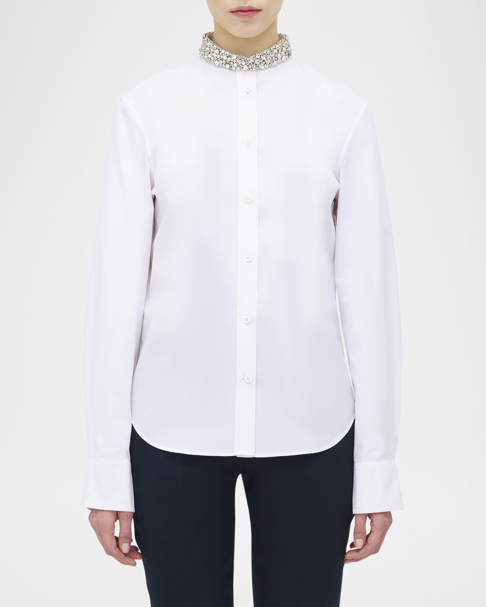 Embellished Collar Shirt  Product Image