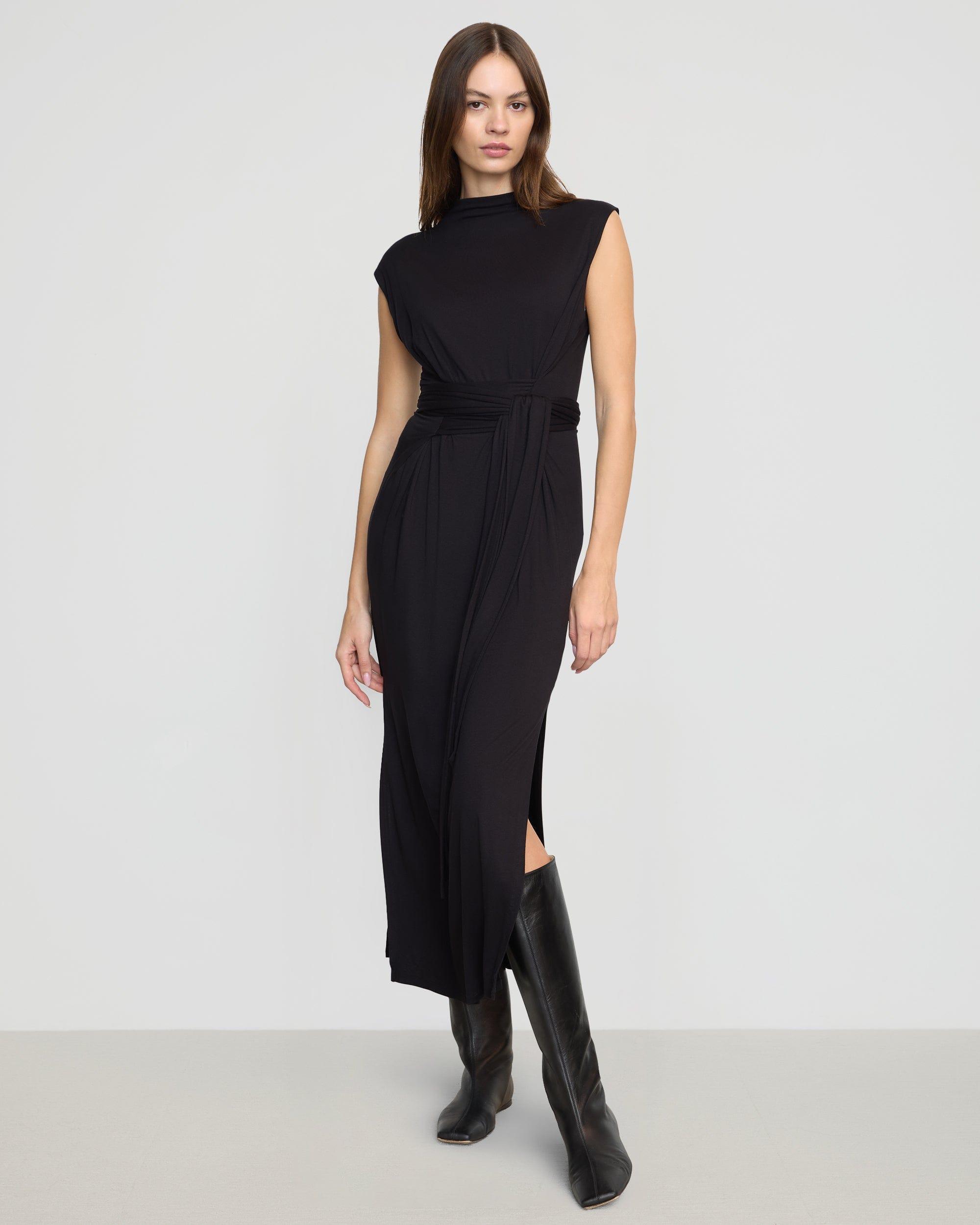 Eden Sleeveless Tie-Front Dress Product Image