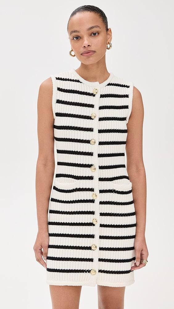 English Factory Striped Knit Vest Dress | Shopbop Product Image