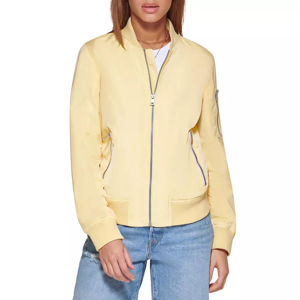 Women's Levi's® Newport Classic Bomber Jacket, Size: Small, Popcorn Product Image