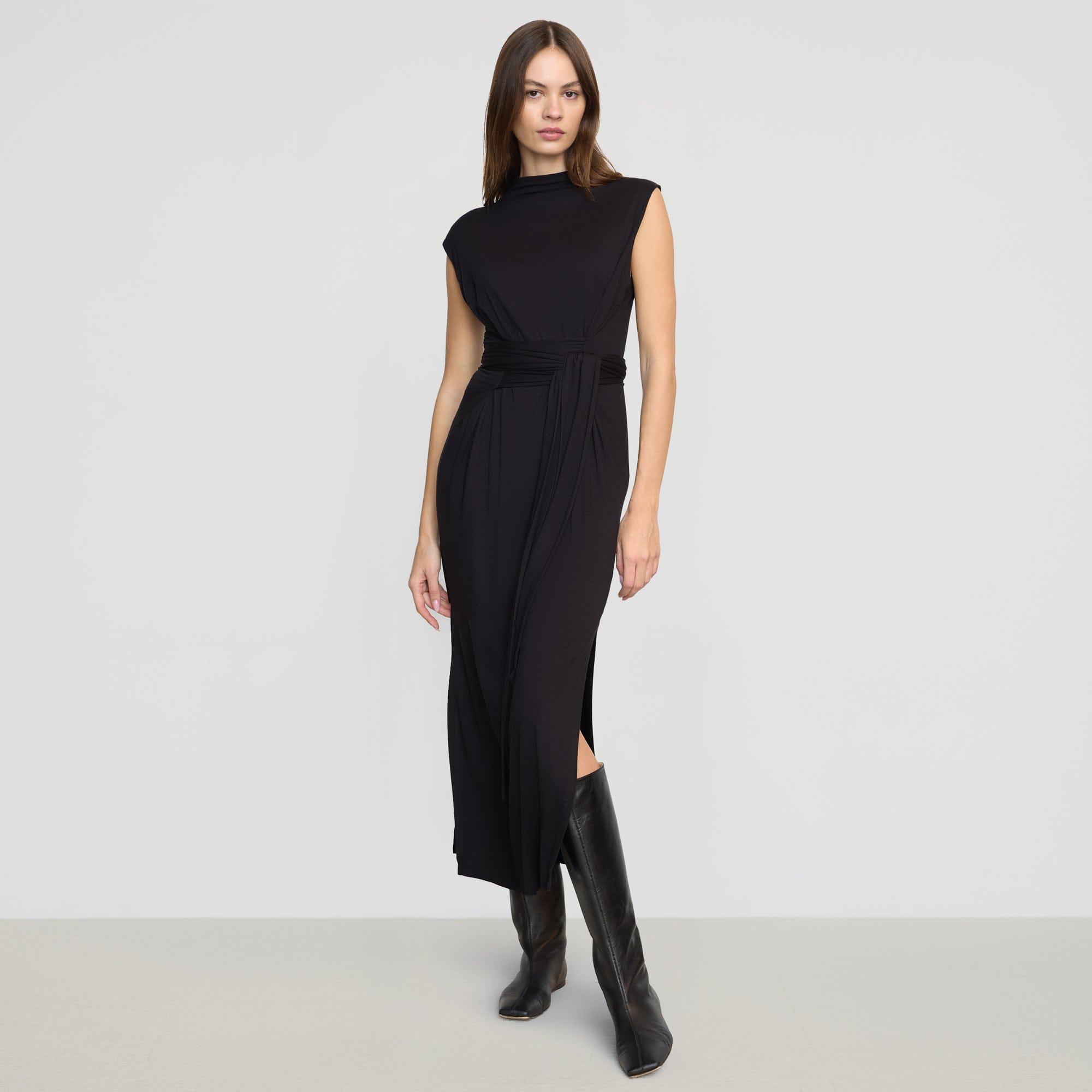 Eden Sleeveless Tie-Front Dress Product Image