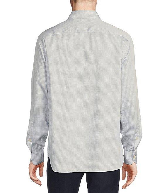 Daniel Cremieux Signature Label Sateen Dot Print Long Sleeve Woven Shirt Product Image