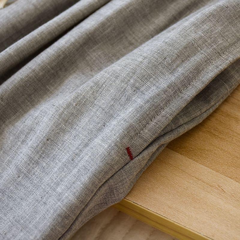 Couple Matching Drawstring Waist Plain Harem Pajama Pants (Various Designs) Product Image