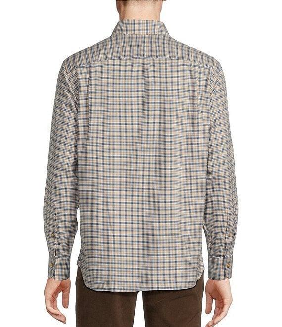 Daniel Cremieux Signature Label Mount Lussari Collection Non-Iron Medium Check Long Sleeve Woven Shirt Product Image