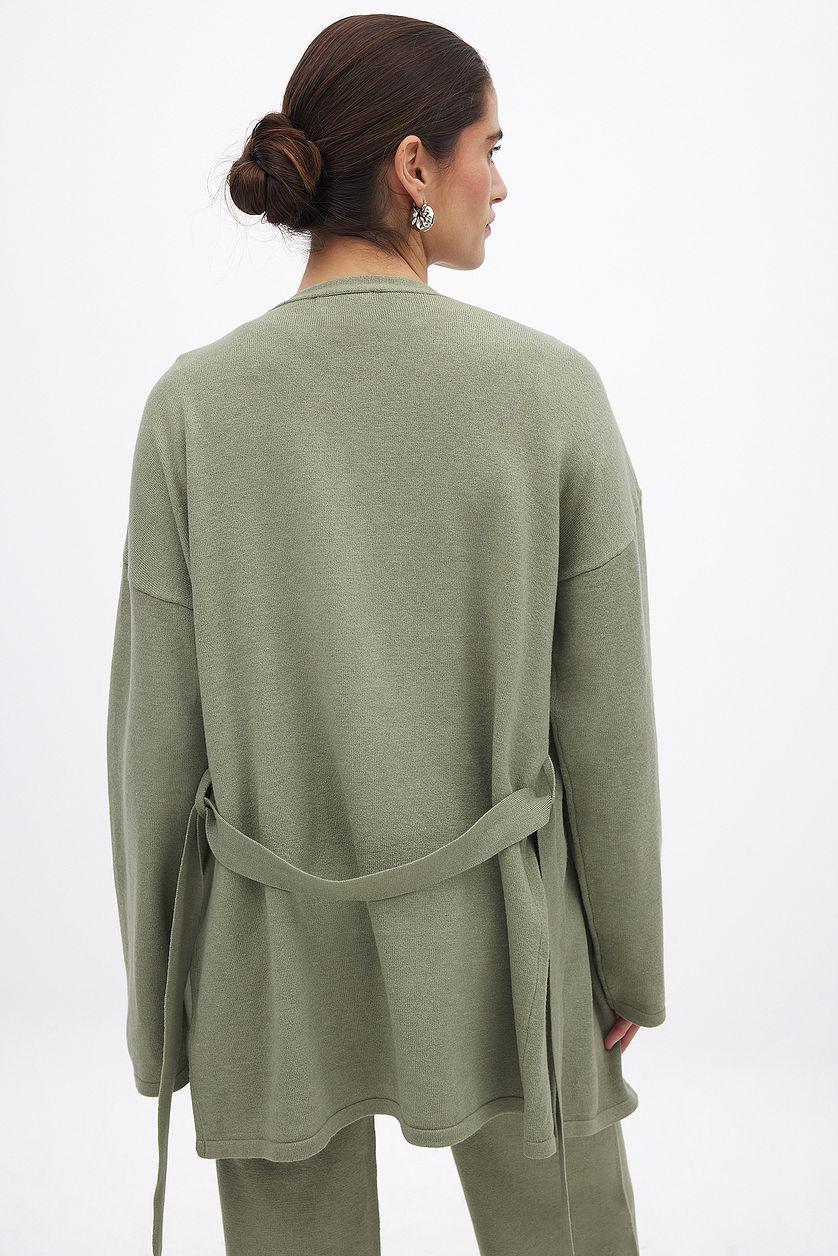 Knitted Wrap Cardigan Product Image