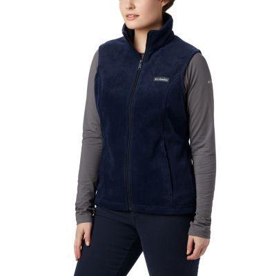 Women's Columbia Benton Springs Vest, Size: Large, Grey Heather Product Image