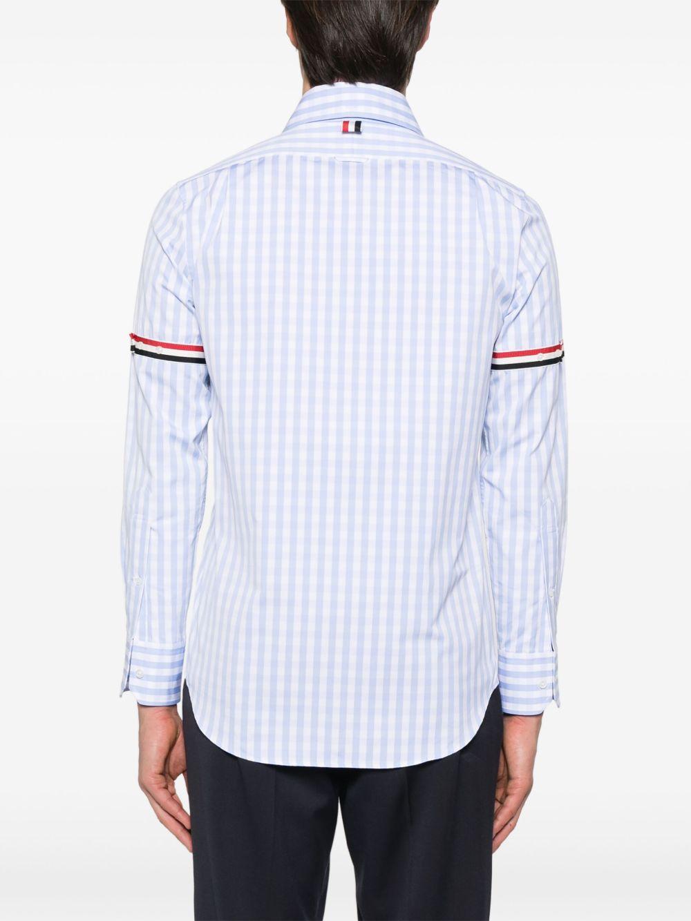 gingham-check poplin shirt  Product Image