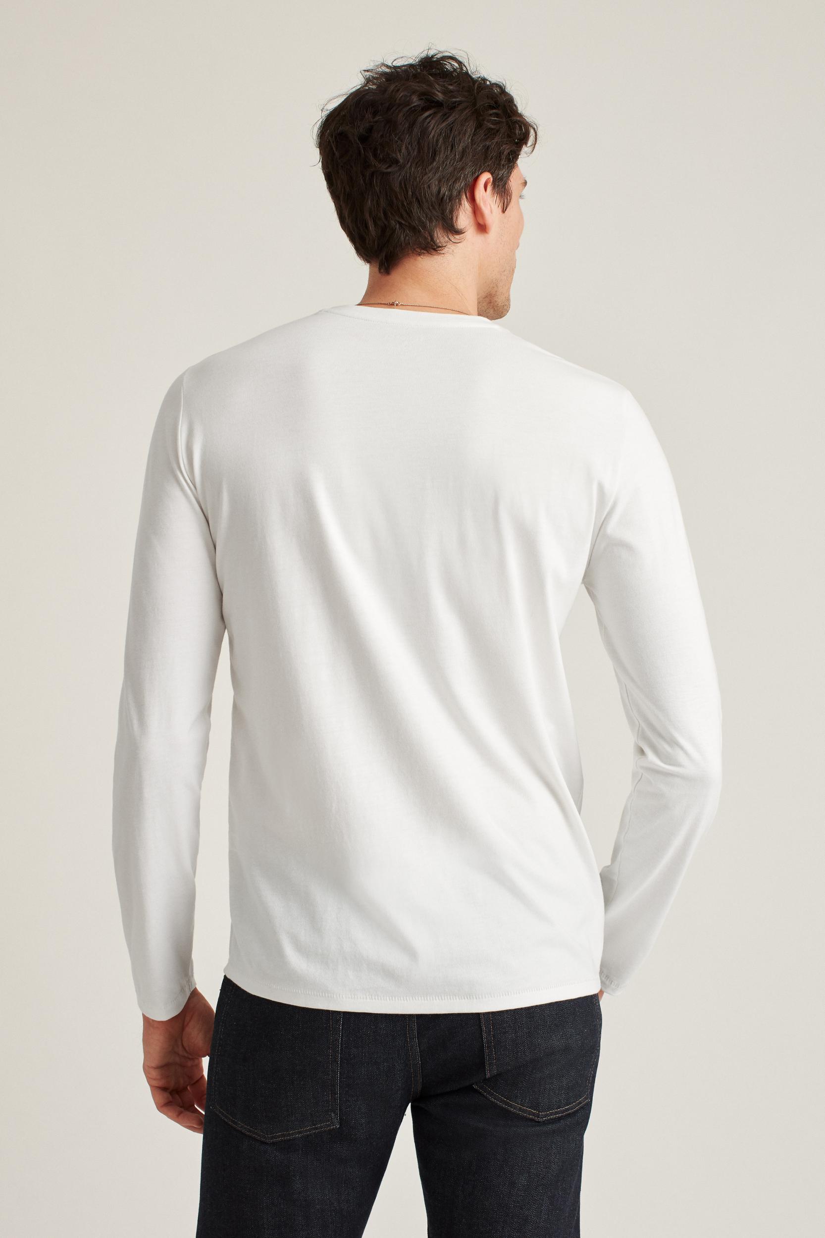 Pima Performance Long Sleeve Henley Product Image