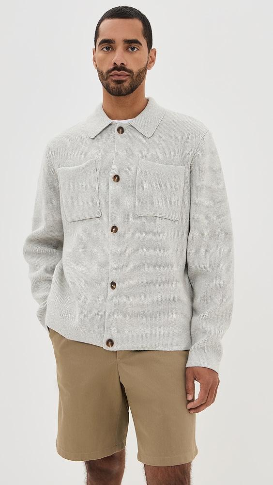 Les Deux Fischer Cotton Milano Overshirt | Shopbop Product Image