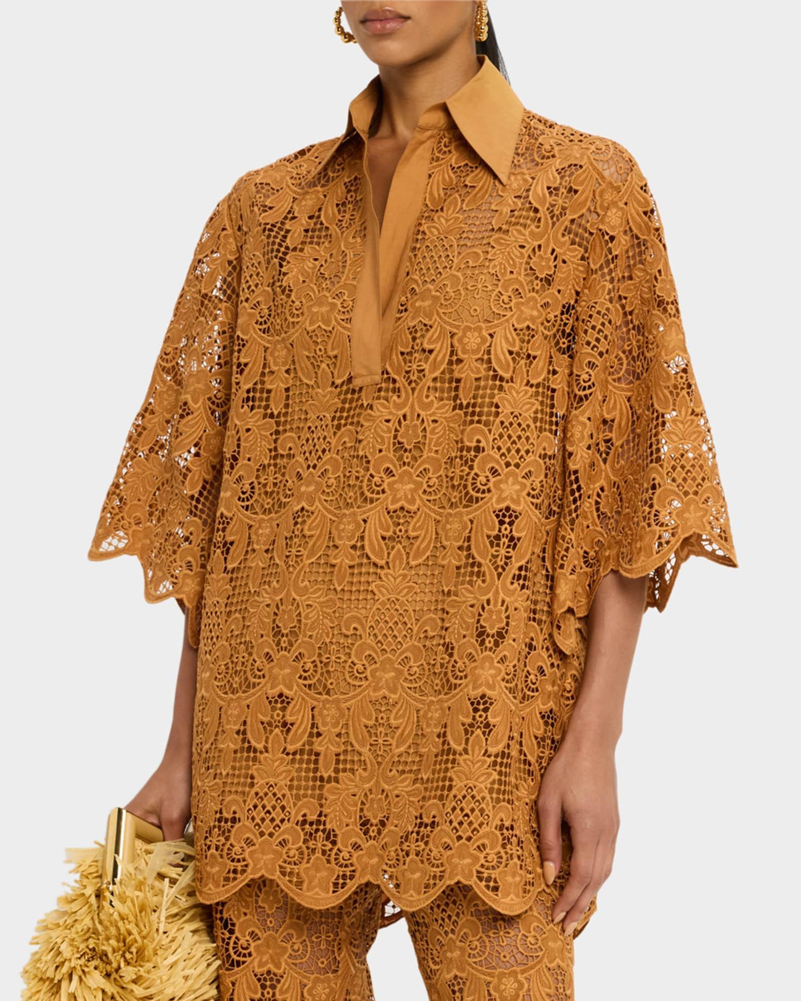 Coco Lace Tunic Top Product Image