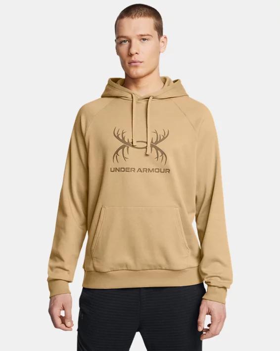 Mens UA Rival Fleece Antler Hoodie Product Image