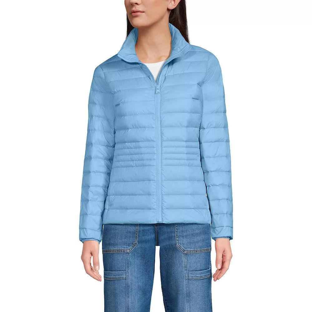 Women's Lands' End Wanderweight Midweight Down Jacket,  Product Image