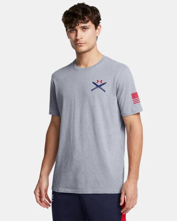 Mens UA Freedom Spine T-Shirt Product Image