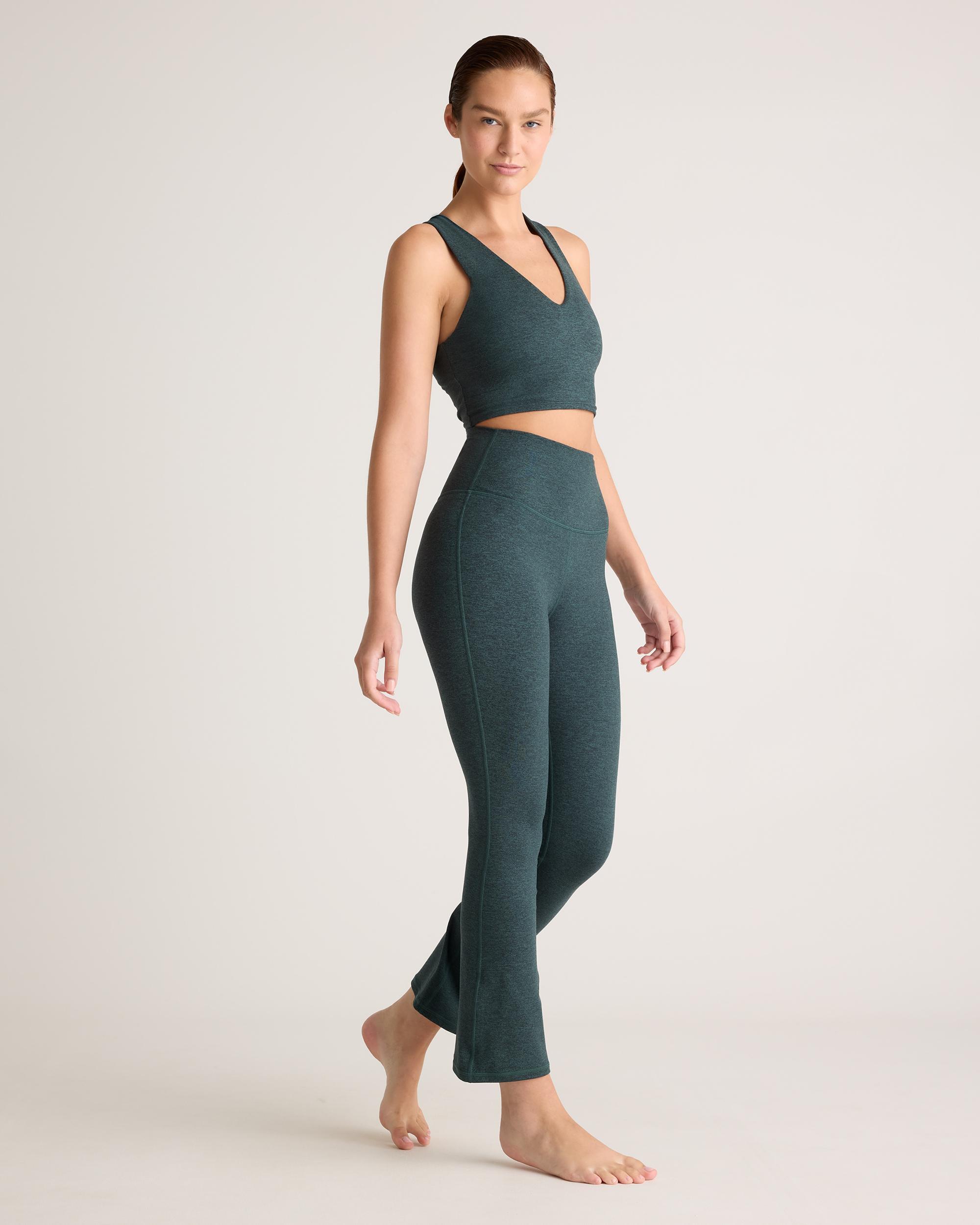 Quince | Women's Ultra-Soft Cropped Bootcut Pants Size XL, Polyester Product Image