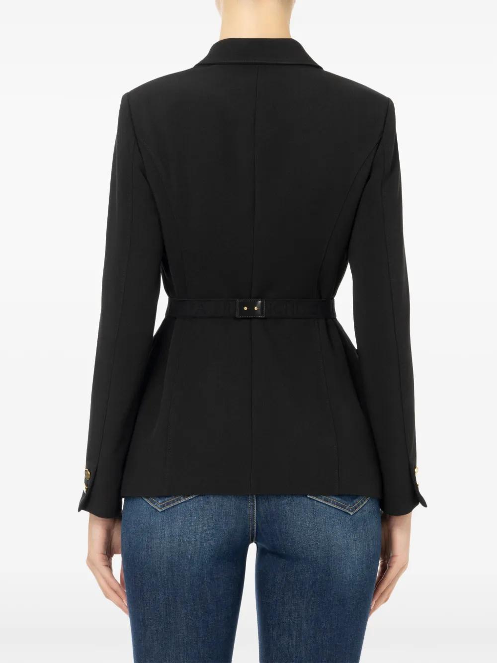 multi-pockets utilitarian blazer Product Image