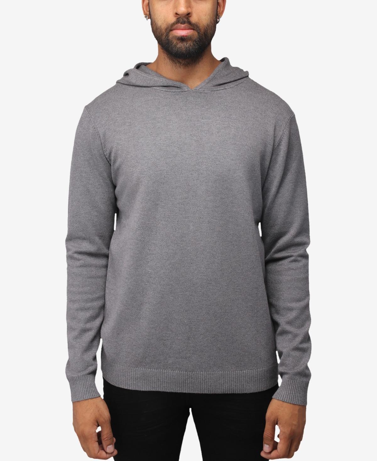 Men's Xray Slim-Fit Hooded Sweater, Size: Small, Light Grey Grey Product Image