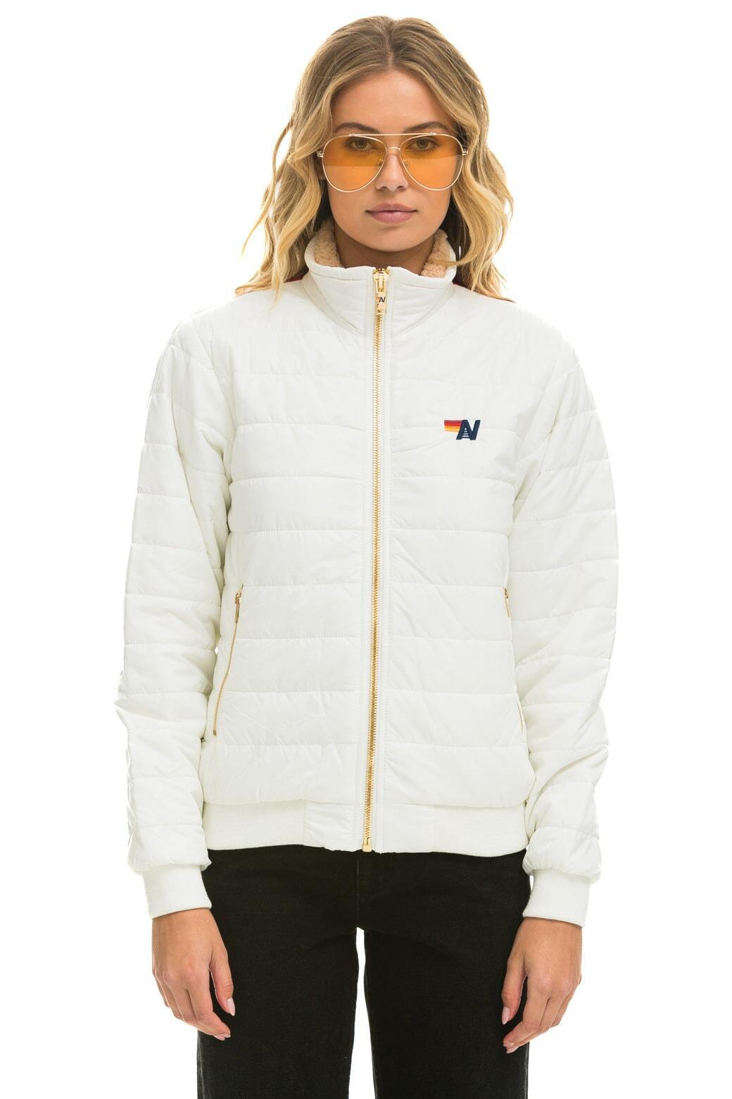 SUNBURST JACKET - WHITE Female Product Image