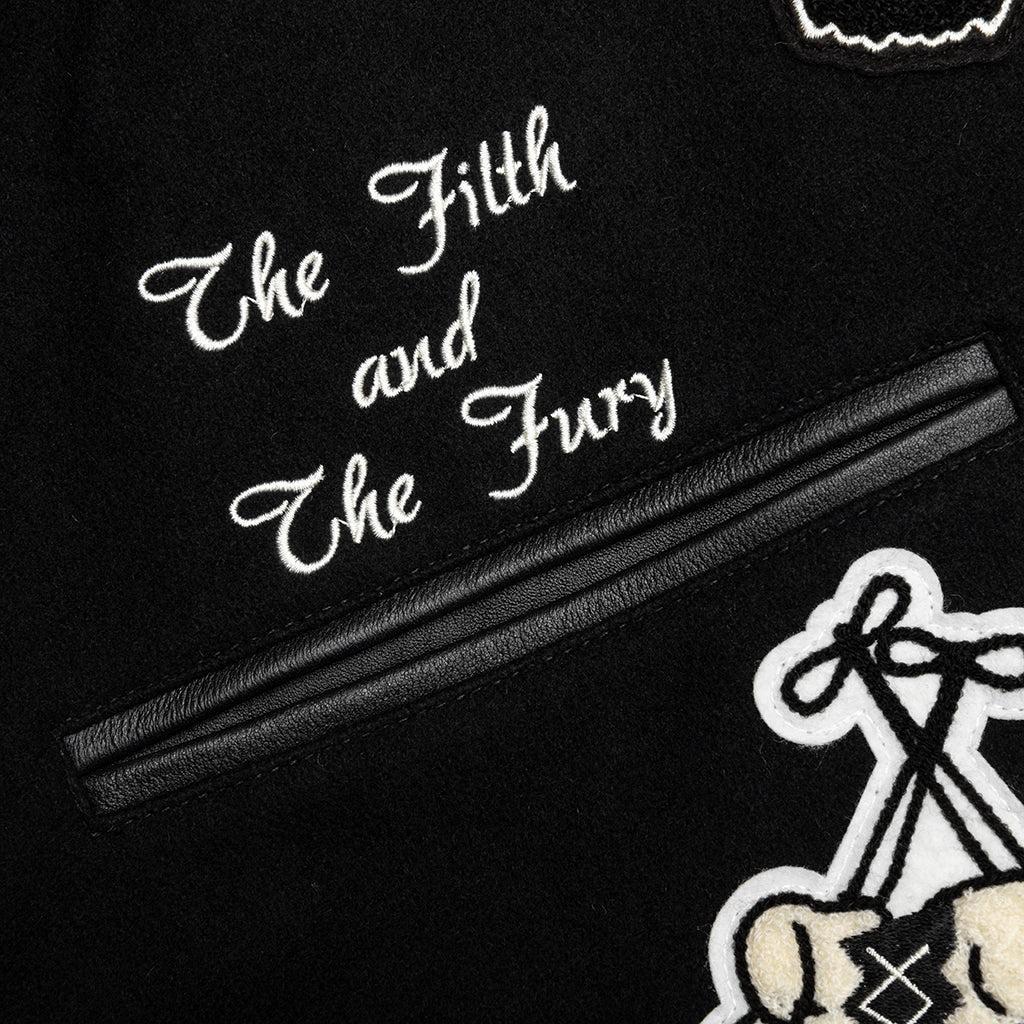 Stadium Jacket - Black/White Male Product Image