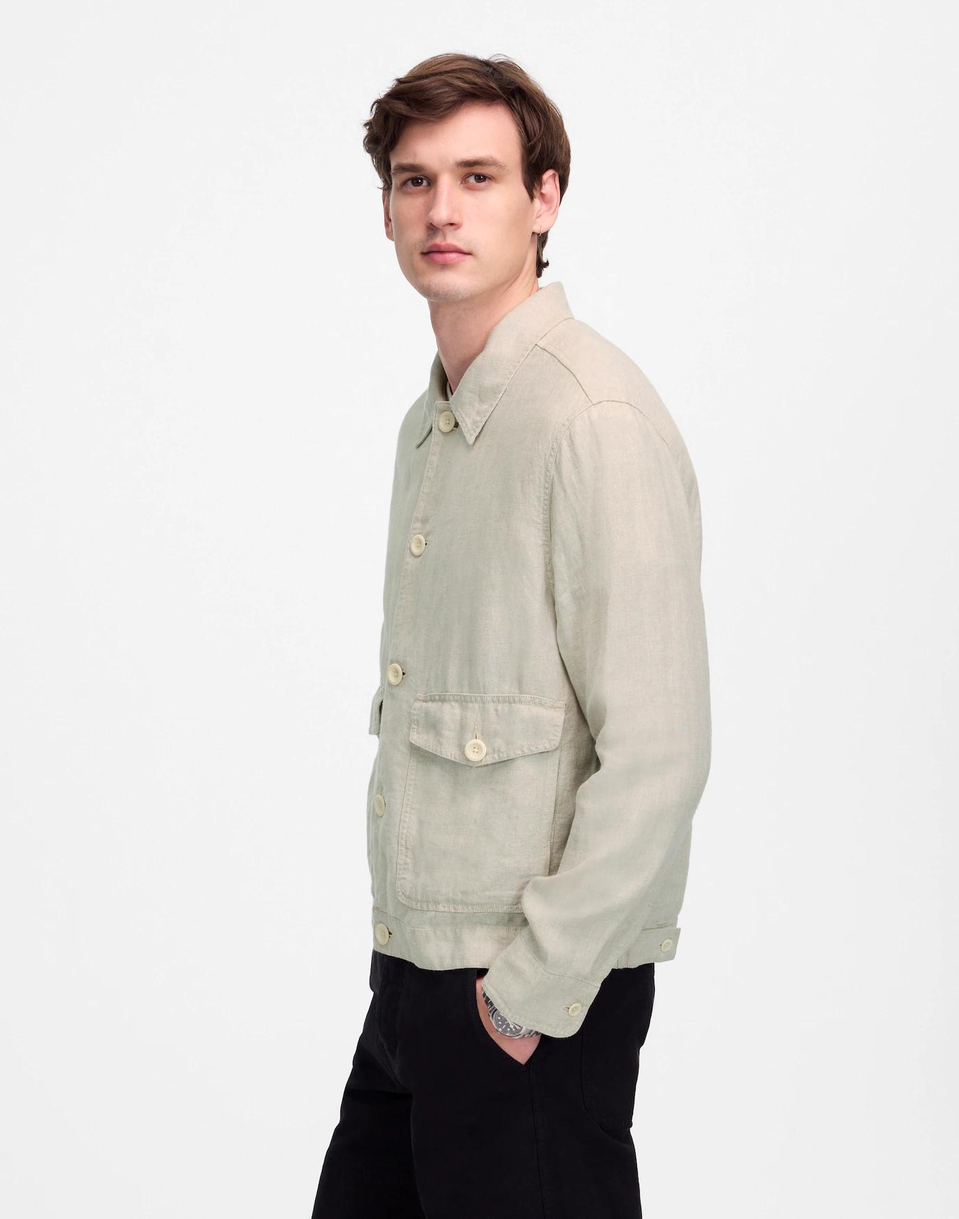 Linen Shirt-Jacket Product Image