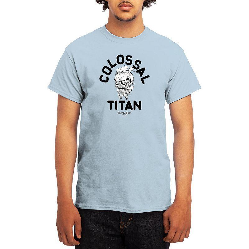 Men's Attack on Titan Tee, Size: Small, Royal Blue Product Image