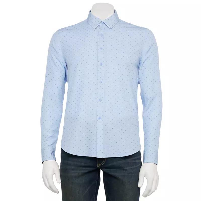 Men's Thomas Sterling Long Sleeve Button Down Shirt,  Product Image