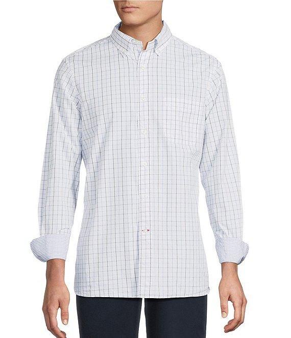 Cremieux Blue Label Large Check Poplin Long Sleeve Woven Shirt Product Image