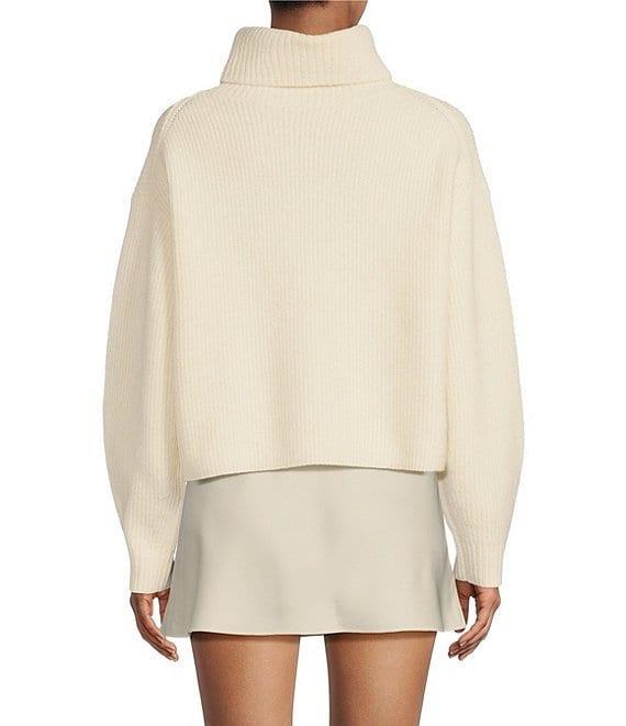 Gianni Bini Juliet Imitation Alpaca Turtleneck Long Sleeve Sweater Product Image