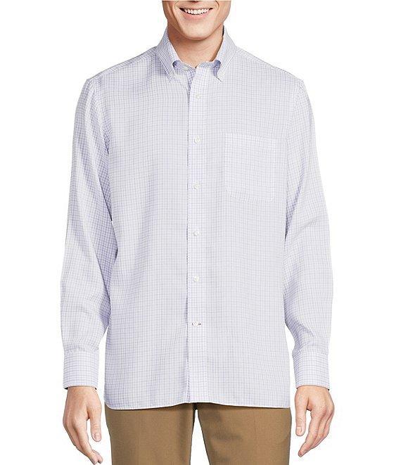 Daniel Cremieux Signature Label Non-Iron Plaid Long Sleeve Woven Shirt Product Image