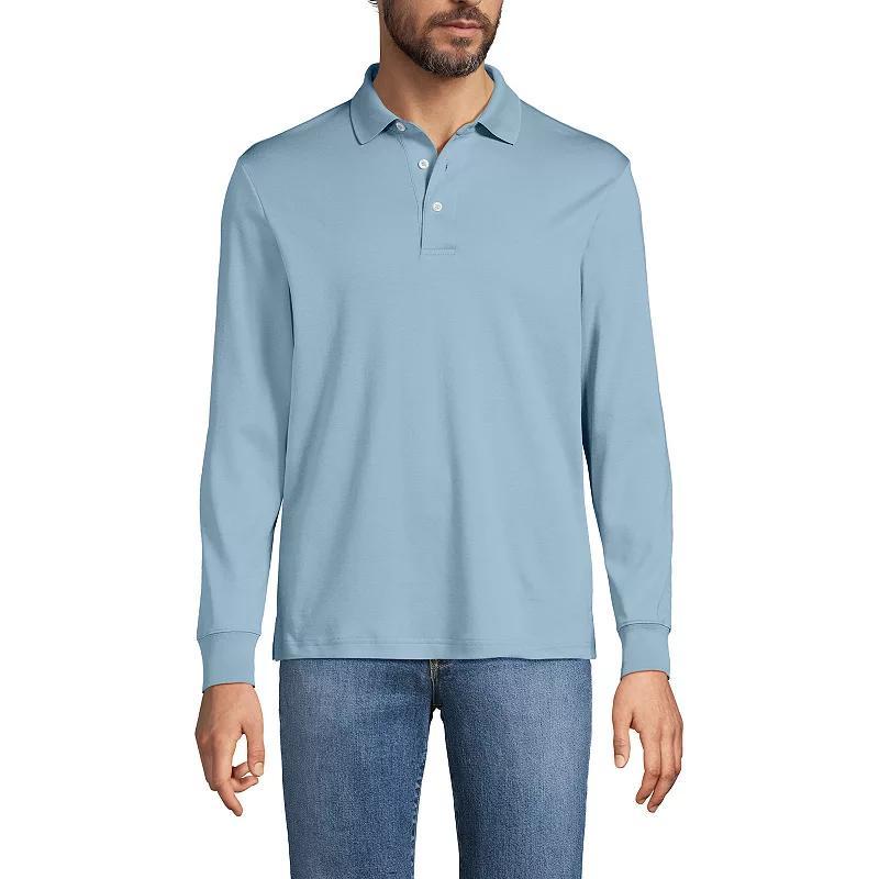 Men's Lands' End Soft Supima Polo,  Product Image