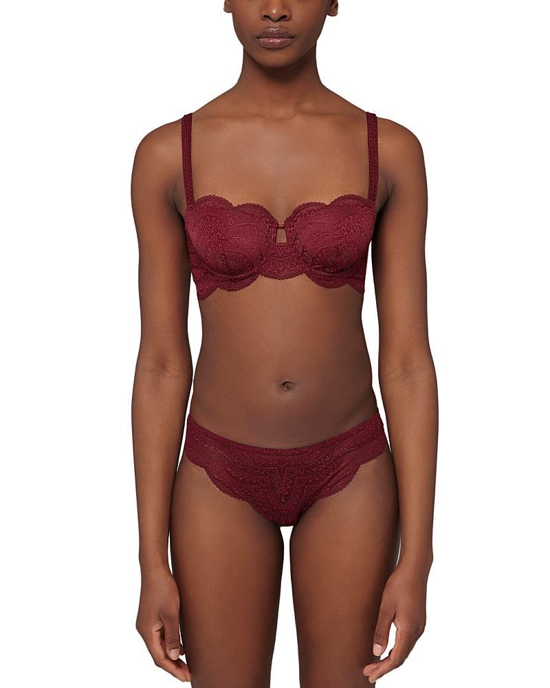 Karma Demi-Cup Convertible Lace Bra Product Image