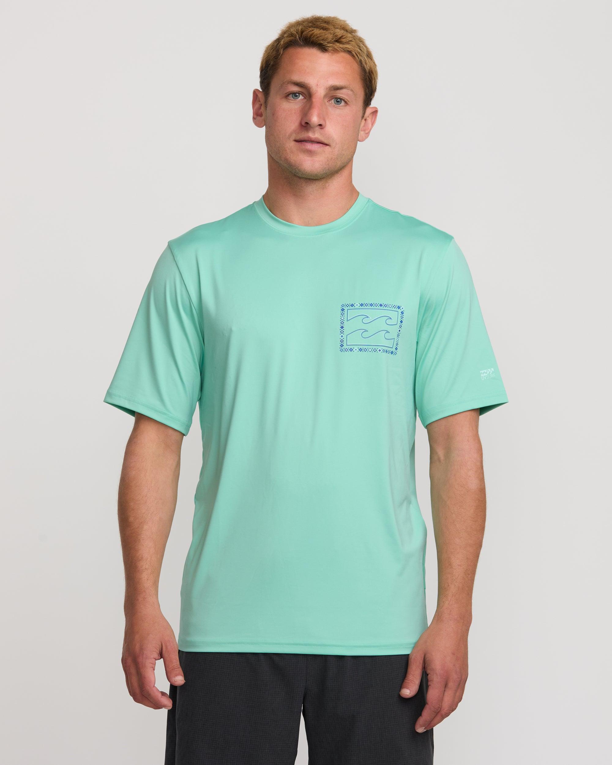 Crayon Wave Loose Fit Short Sleeve Surf Tee - Bermuda Male Product Image