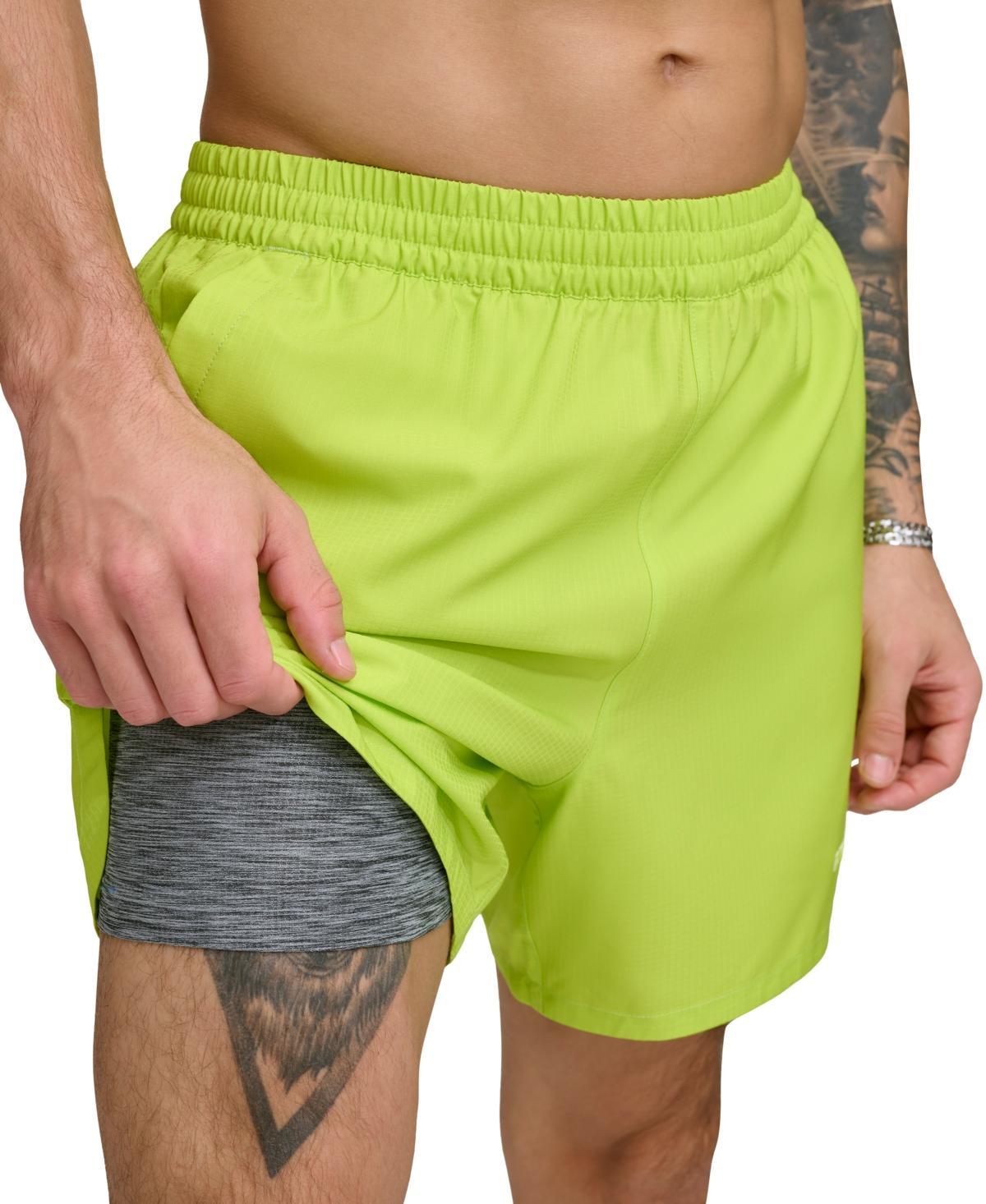 Dkny Mens Tonal Logo Stretch 5 Volley Shorts Product Image