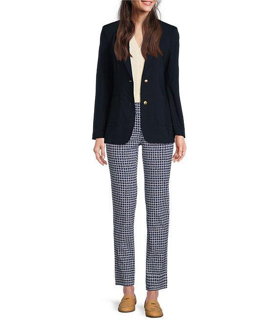 J.McLaughlin Masie Amelia Cloth Flat Front Pull On Crop Pant Product Image