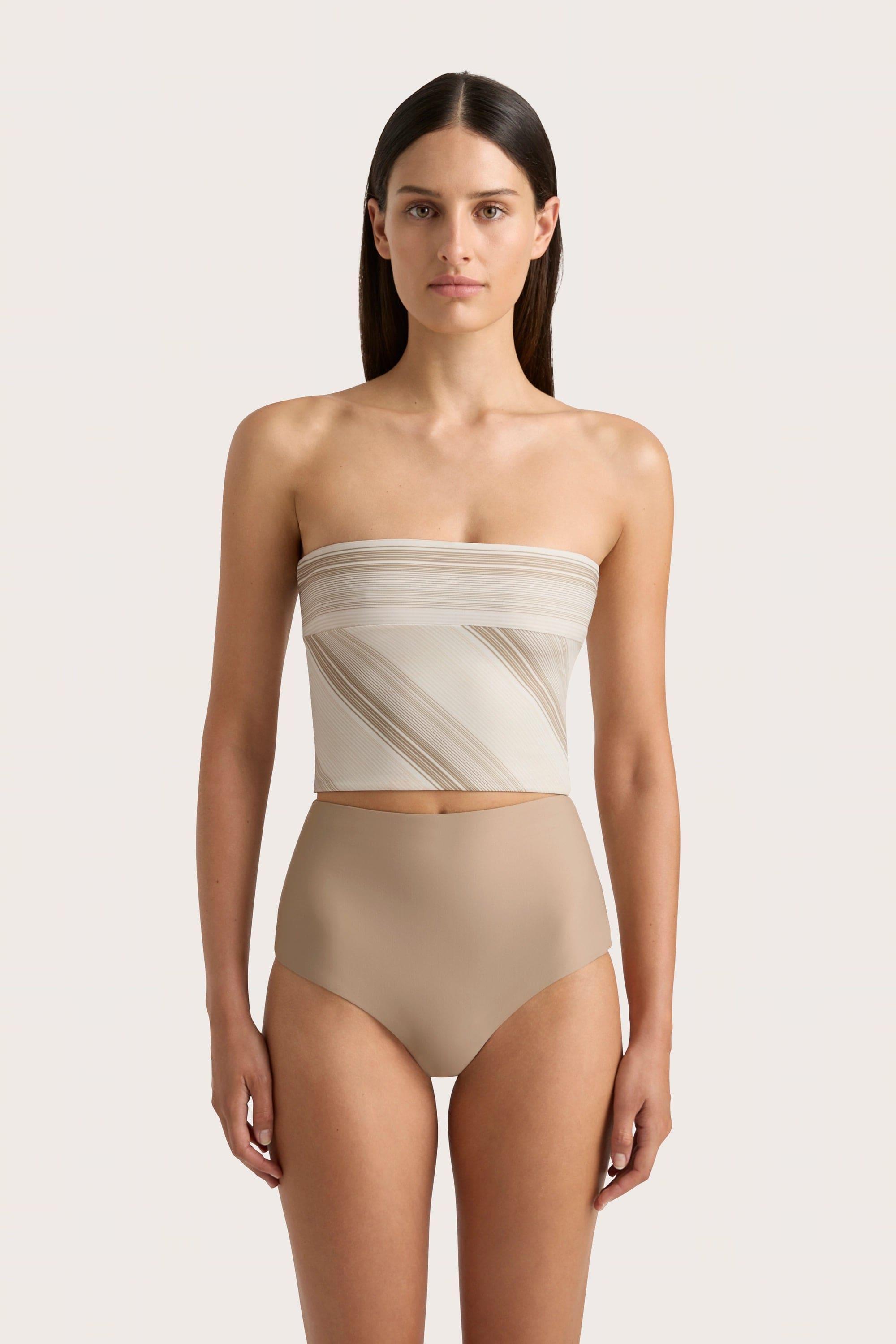 Reyes Bikini Bottom Taupe - Final Sale Product Image