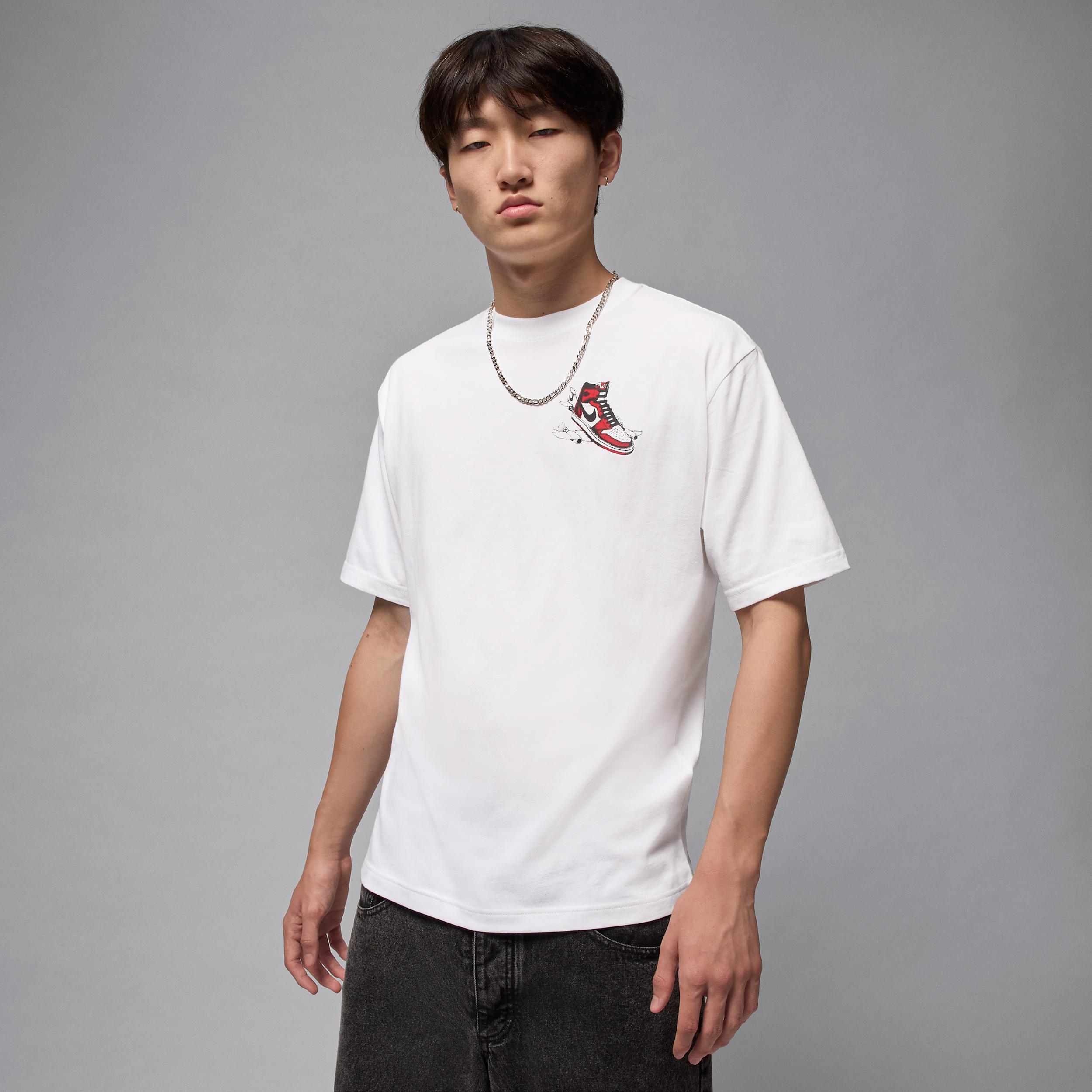 Mens Jordan AJ1 T-Shirt | HQ8972-100 Product Image