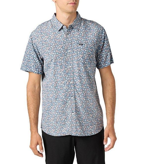O'Neill Oasis Eco Standard-Fit Short Sleeve Printed Woven Shirt Product Image