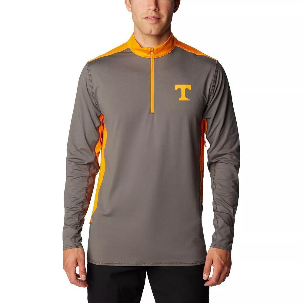 Men's Columbia Gray Tennessee Volunteers Tech Trail™ Omni-Shade Quarter-Zip Top,  Product Image