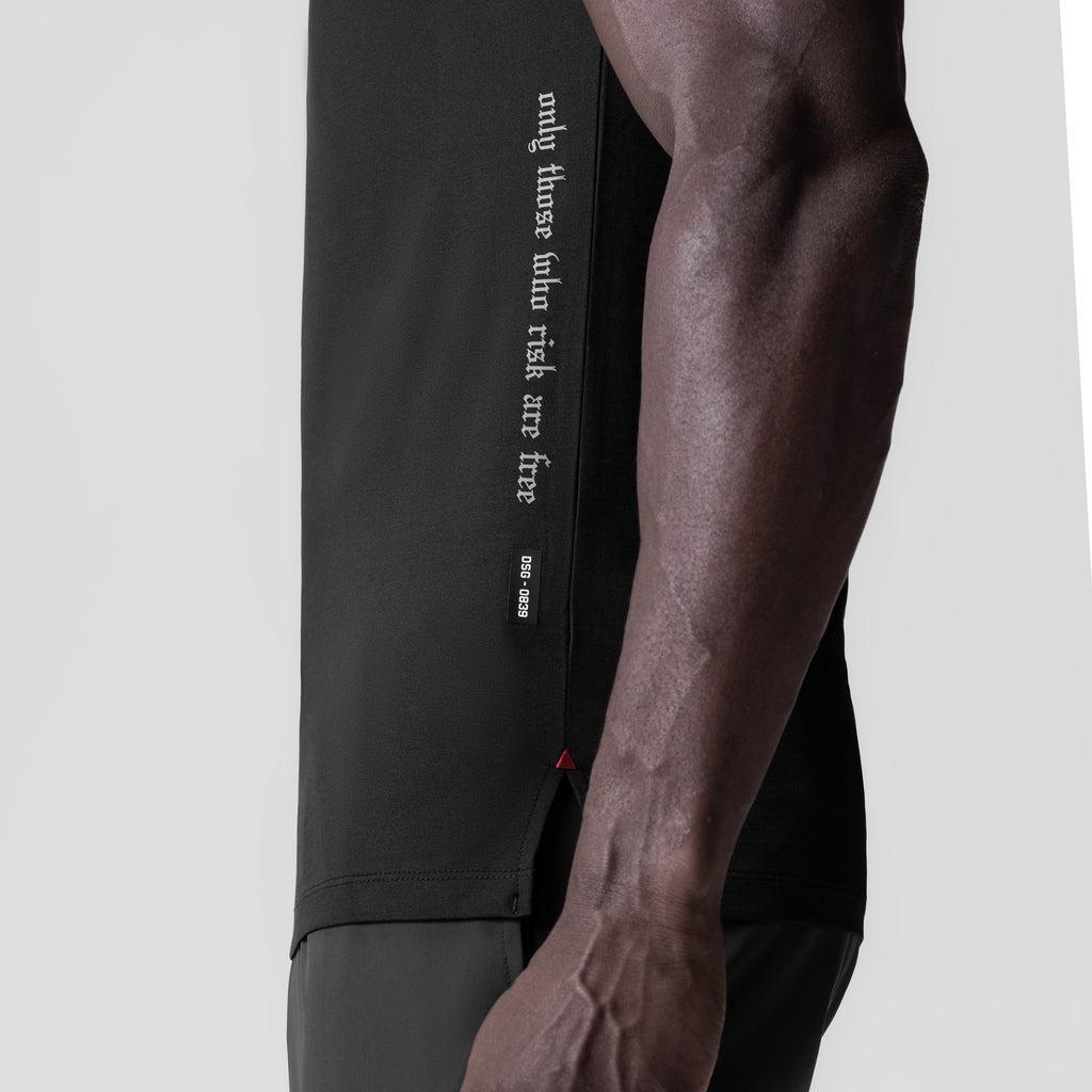 0839. 3D-Lite® 2.0 Lycra® Fitted Tee - Space Grey "OTWR" Product Image