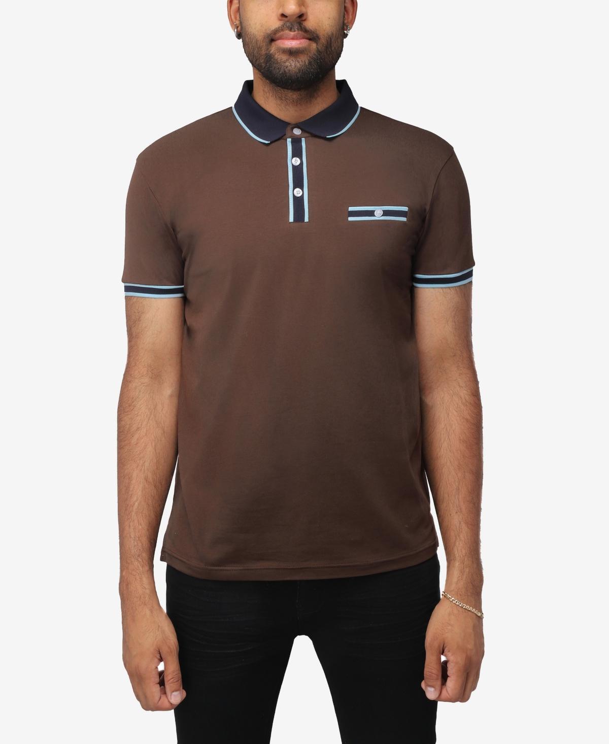 X-Ray Mens Comfort Tipped Polo Shirt Product Image