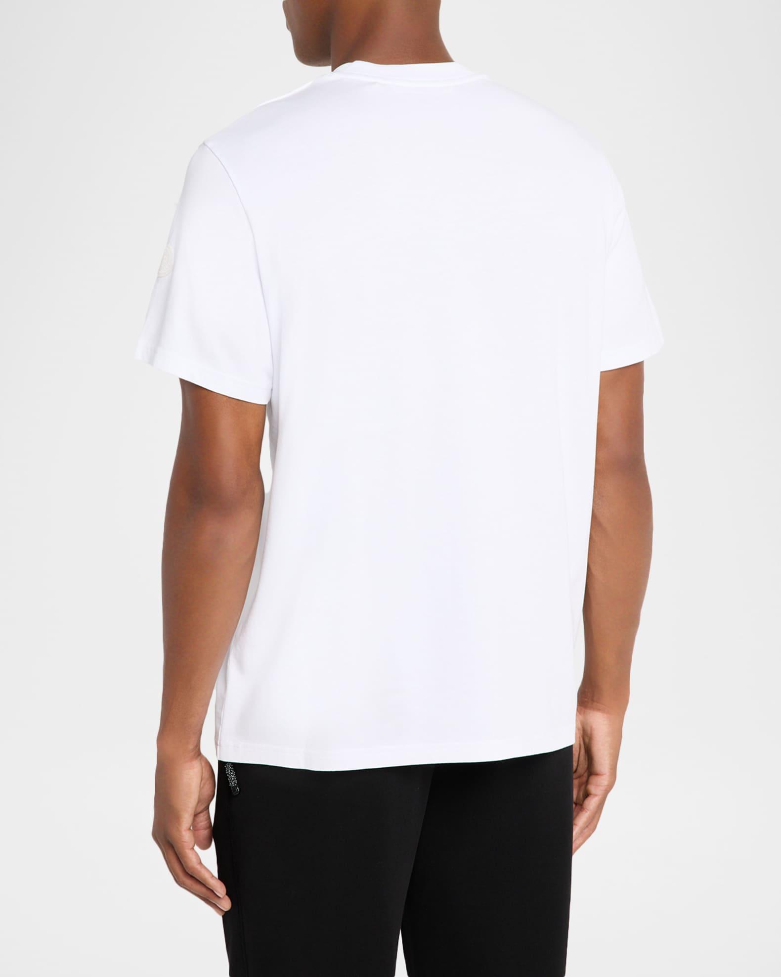Men's Mountain Logo Cotton T-Shirt Product Image