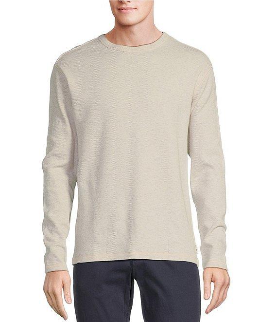 Rowm The Camper Long Sleeve Solid Thermal Crew Neck T-Shirt Product Image