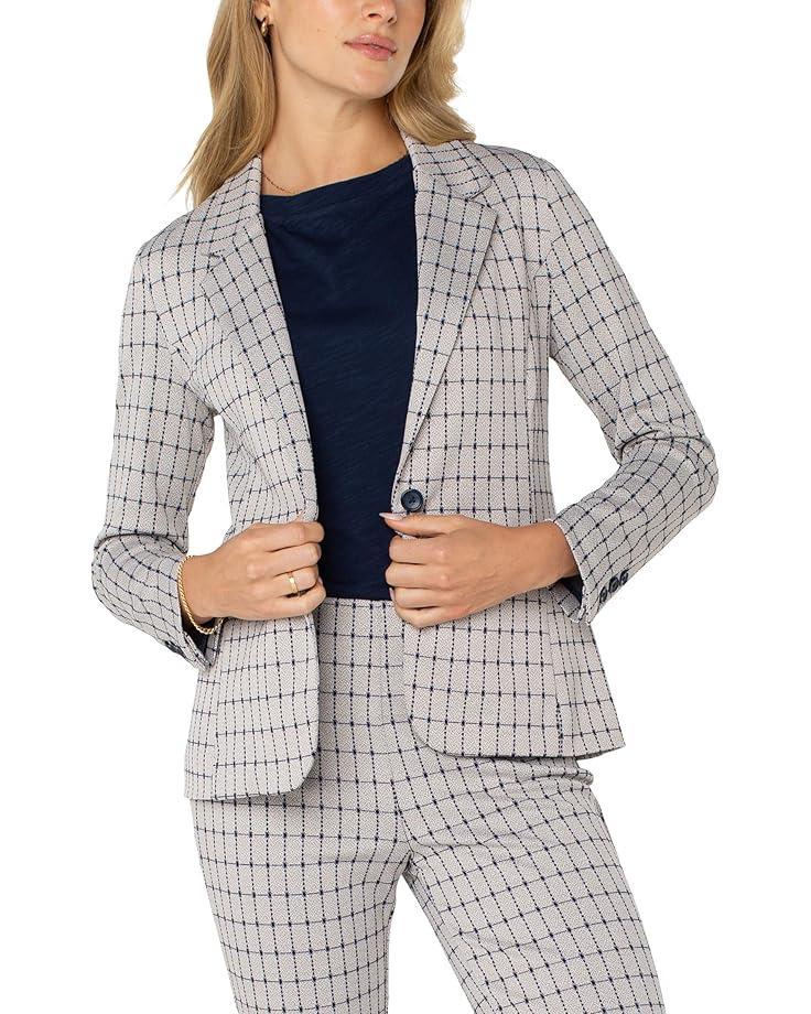 Fitted Blazer Super Stretch Ponte Product Image