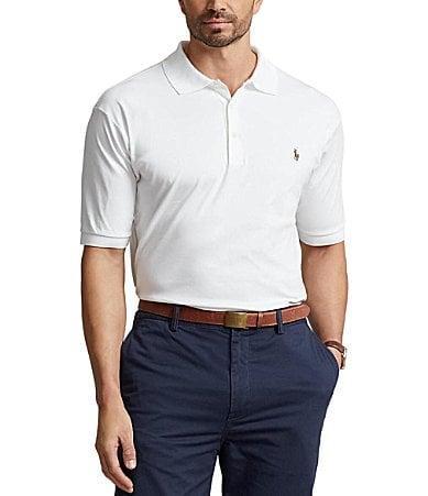 Polo Ralph Lauren Big  Tall Classic Fit Soft Cotton Multi-Colored Pony Polo Shirt Product Image